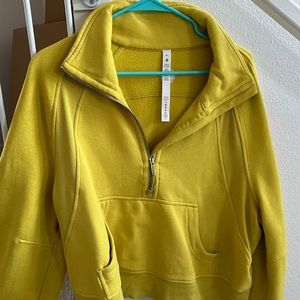 Lululemon Cropped Scuba Sweater